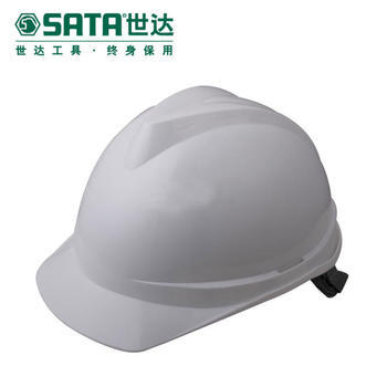 世达 V顶标准型安全帽-白色；TF0101W